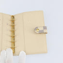 LOUIS VUITTON Damier Azur Agenda PM Day Planner Cover R20706 LV Auth 130831-19