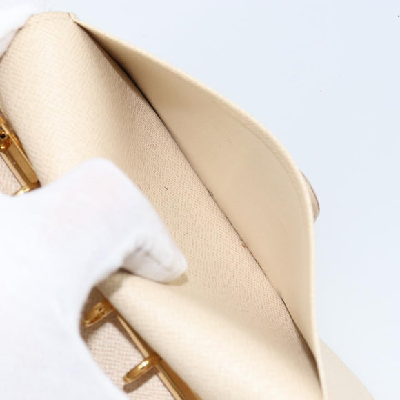 LOUIS VUITTON Damier Azur Agenda PM Day Planner Cover R20706 LV Auth 130831