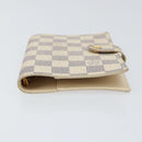 LOUIS VUITTON Damier Azur Agenda PM Day Planner Cover R20706 LV Auth 130831-6