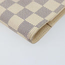LOUIS VUITTON Damier Azur Agenda PM Day Planner Cover R20706 LV Auth 130831-15