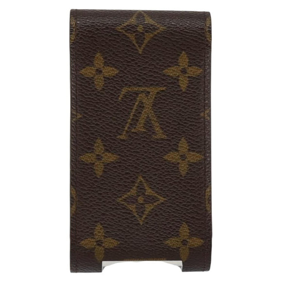 LOUIS VUITTON Monogram Etui Cigarette Case M63024 LV Auth 130832