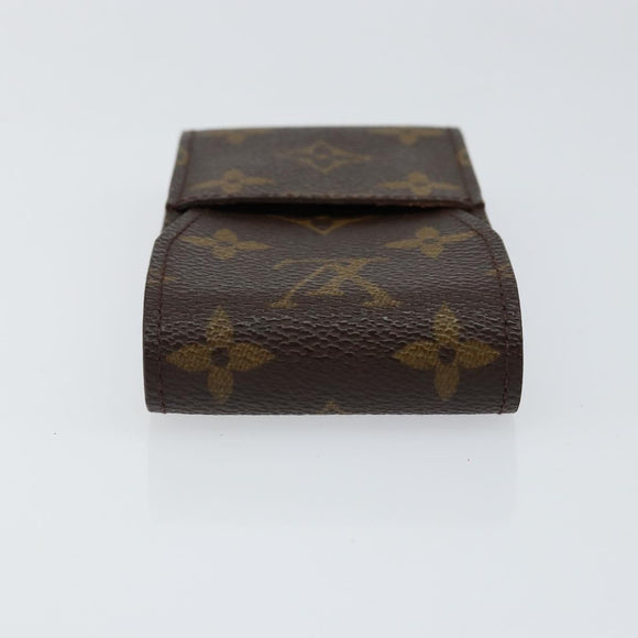 LOUIS VUITTON Monogram Etui Cigarette Case M63024 LV Auth 130832