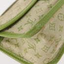 LOUIS VUITTON Mini Mini Trousse Marie Kate Pouch Almond Green M92935 Auth 130833A-10