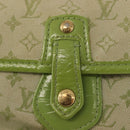 LOUIS VUITTON Mini Mini Trousse Marie Kate Pouch Almond Green M92935 Auth 130833-17