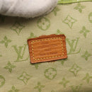 LOUIS VUITTON Mini Mini Trousse Marie Kate Pouch Almond Green M92935 Auth 130833A-19