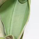 LOUIS VUITTON Mini Mini Trousse Marie Kate Pouch Almond Green M92935 Auth 130833A-11