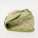 LOUIS VUITTON Mini Mini Trousse Marie Kate Pouch Almond Green M92935 Auth 130833A-4