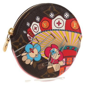 LOUIS VUITTON Monogram Vivienne Porte Monnaie Round Purse M69757 LV Auth 130834M