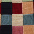 Salvatore Ferragamo Hand Bag Canvas 2way Multicolor Gold Auth 130836V-9