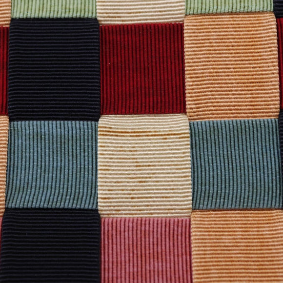 Salvatore Ferragamo Hand Bag Canvas 2way Multicolor Gold Auth 130836V