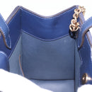 Salvatore Ferragamo Hand Bag Canvas 2way Multicolor Gold Auth 130836V-22