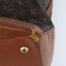 LOUIS VUITTON Monogram Sack Weekend GM Tote Bag M42420 LV Auth 130838-9