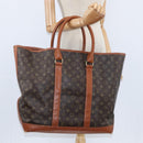LOUIS VUITTON Monogram Sack Weekend GM Tote Bag M42420 LV Auth 130838-20