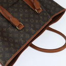 LOUIS VUITTON Monogram Sack Weekend GM Tote Bag M42420 LV Auth 130838-6