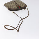 GUCCI GG Supreme Web Sherry Line Shoulder Bag PVC Beige 904 02 047 Auth 130857-7