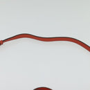 BURBERRY Nova Check Hand Bag Canvas 2way Beige Orange gold Auth 130859-10