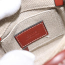 Chloe Woody Hand Bag Canvas 2way Ivory Auth 130865AM-19