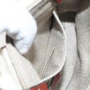 Chloe Woody Hand Bag Canvas 2way Ivory Auth 130865AM-22