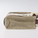 Chloe Woody Hand Bag Canvas 2way Ivory Auth 130865AM-3