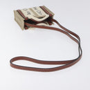 Chloe Woody Hand Bag Canvas 2way Ivory Auth 130865AM-9