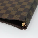 LOUIS VUITTON Damier Ebene Agenda MM Day Planner Cover R20240 LV Auth 130872-15