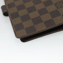 LOUIS VUITTON Damier Ebene Agenda MM Day Planner Cover R20240 LV Auth 130872-16