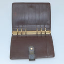 LOUIS VUITTON Damier Ebene Agenda MM Day Planner Cover R20240 LV Auth 130872-8