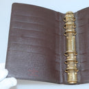 LOUIS VUITTON Damier Ebene Agenda MM Day Planner Cover R20240 LV Auth 130872-18