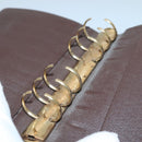 LOUIS VUITTON Damier Ebene Agenda MM Day Planner Cover R20240 LV Auth 130872-9