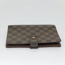 LOUIS VUITTON Damier Ebene Agenda MM Day Planner Cover R20240 LV Auth 130872-3