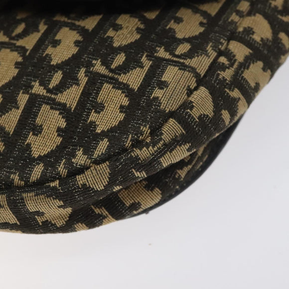 Christian Dior Trotter Canvas Shoulder Bag Navy Auth 130891