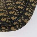 Christian Dior Trotter Canvas Shoulder Bag Navy Auth 130891-13