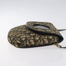 Christian Dior Trotter Canvas Shoulder Bag Navy Auth 130891-4