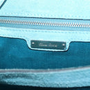 Miu Miu Shoulder Bag Leather Pink Silver Auth 130897-19