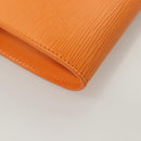 LOUIS VUITTON Epi Pochette Accessoires Pouch Orange Mandarin M5294H Auth 130901V-15