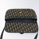 Christian Dior Trotter Canvas Shoulder Bag Navy Auth 130909-10