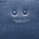 Christian Dior Trotter Canvas Shoulder Bag Navy Auth 130909-18