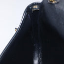 Christian Dior Trotter Canvas Shoulder Bag Navy Auth 130909-20