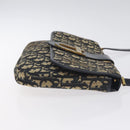 Christian Dior Trotter Canvas Shoulder Bag Navy Auth 130909-3