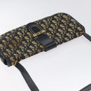 Christian Dior Trotter Canvas Shoulder Bag Navy Auth 130909-6