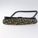 Christian Dior Trotter Canvas Shoulder Bag Navy Auth 130909-5