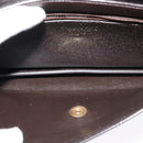 Christian Dior Trotter Canvas Shoulder Bag Brown Auth 130910-17