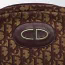 Christian Dior Trotter Canvas Shoulder Bag Red Auth 130911-17