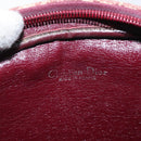 Christian Dior Trotter Canvas Shoulder Bag Red Auth 130911-11