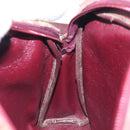Christian Dior Trotter Canvas Shoulder Bag Red Auth 130911-19