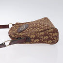 Christian Dior Trotter Canvas Shoulder Bag Red Auth 130911-4