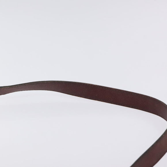 Christian Dior Trotter Canvas Shoulder Bag Red Auth 130911