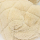 BURBERRY Mini Peg Hand Bag Mouton 2way Beige Gold Auth 130913-17