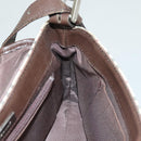 BURBERRY Nova Check Shoulder Bag Canvas Beige Auth 130914-19