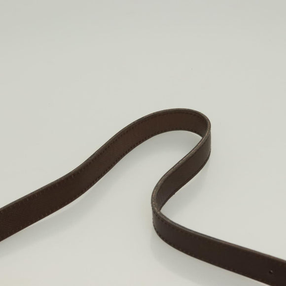 BURBERRY Nova Check Shoulder Bag Canvas Beige Auth 130914